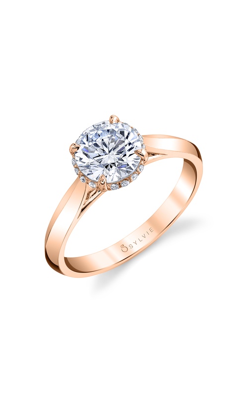 Sylvie Engagement Ring S2500-007A4R12R