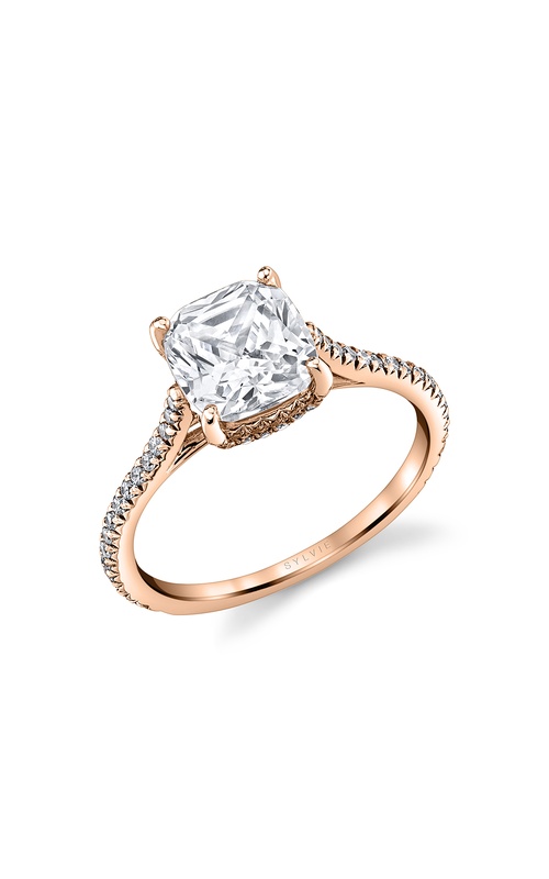 Sylvie Engagement Rings Hidden Halo S2583-034A4R20C