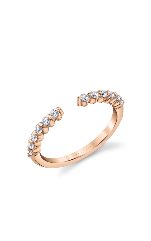 Sylvie  Wedding Band B146-025/D4R-1PR