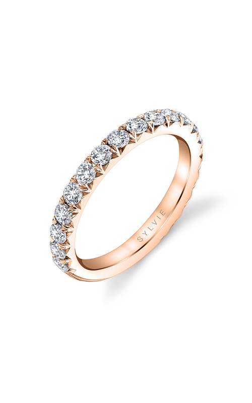 Sylvie Classic Wedding Band BS2793-106A4R-ALL
