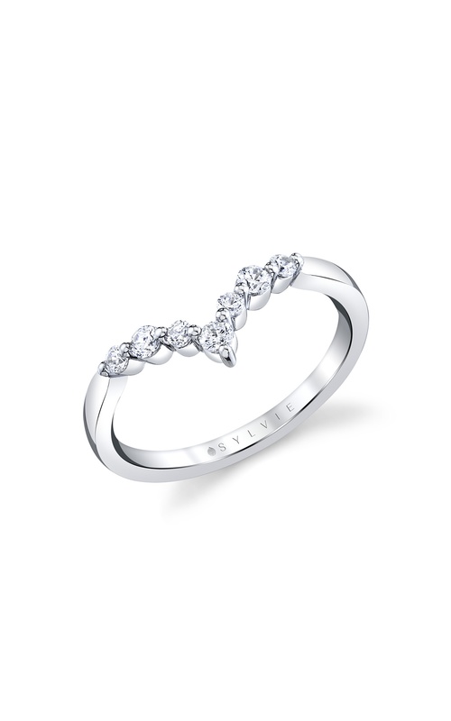 Sylvie Curved Wedding Ring B141-025/D4W