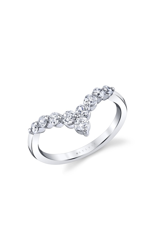 Sylvie Curved Wedding Ring B118-051/D4W