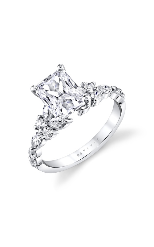 Sylvie  Engagement Ring S2714-080A4W20RA