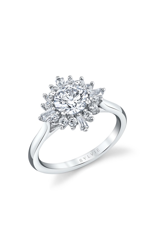 Sylvie  Engagement Ring S2707-043A4W10R