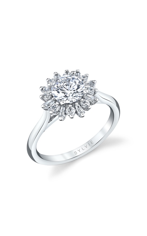 Sylvie  Engagement Ring S2705-030A4W10R
