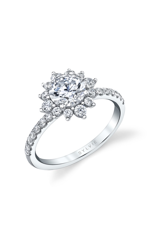 Sylvie  Engagement Ring S2701-057A4W10R