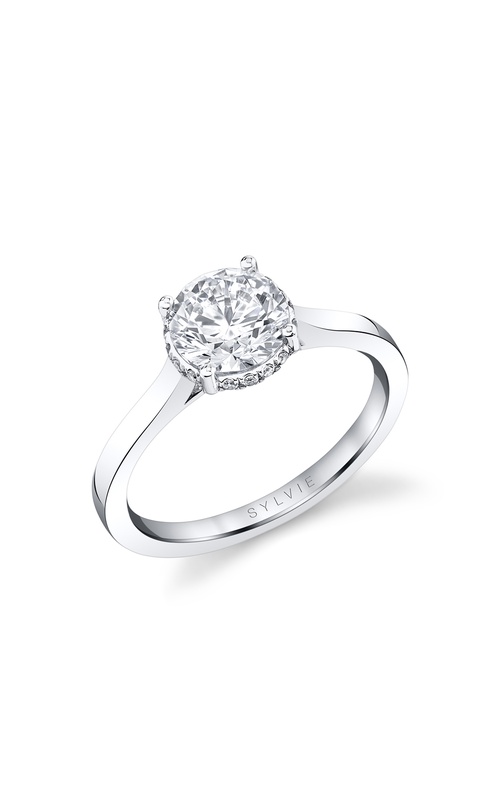 Sylvie  Engagement Ring S2700-007A4W12R