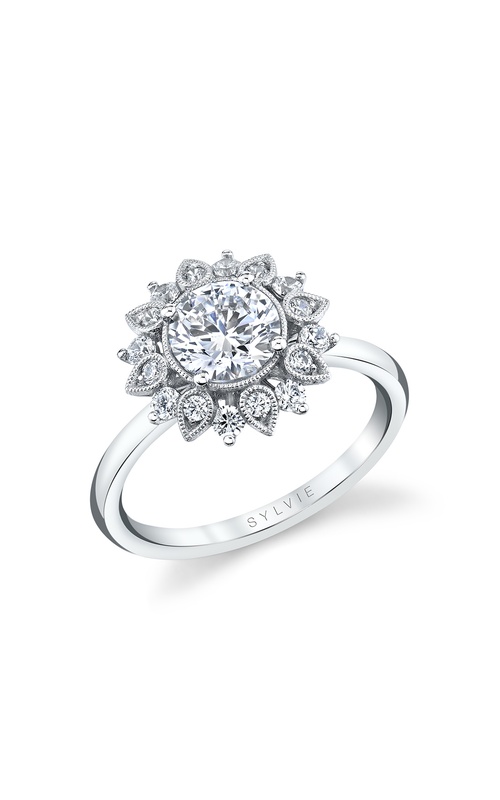 Sylvie  Engagement Ring S2612-033A4W10R