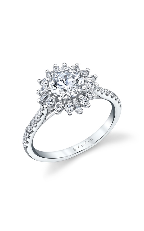 Sylvie  Engagement Ring S2611-051A4W10R