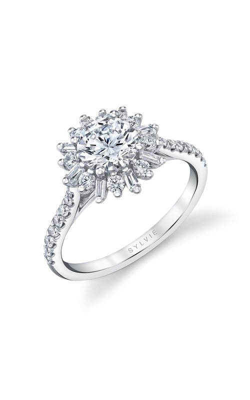 Engagement Ring – Platinum Not Included (Sold Separately) S2605-048APL10R | Sylvie