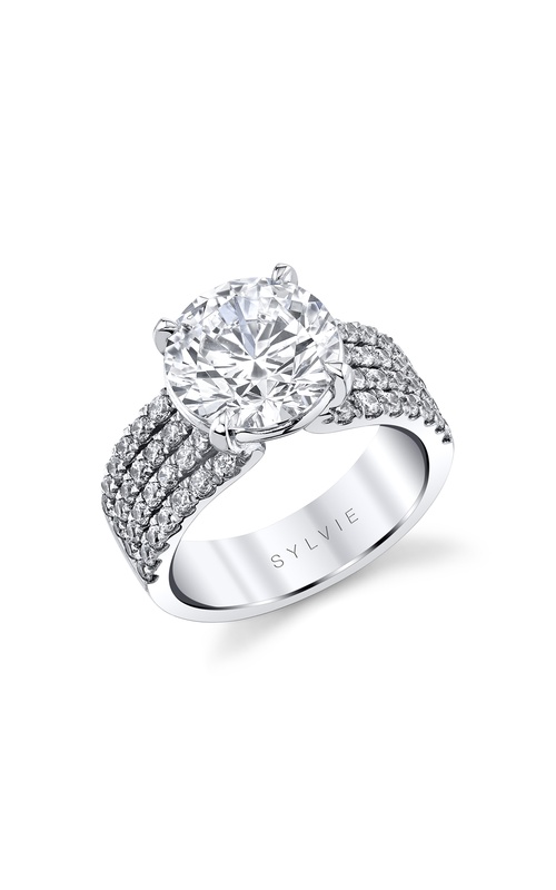 Sylvie Engagement Rings  S2232-102A4W40R