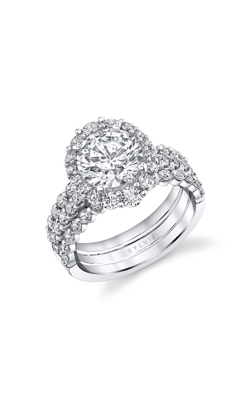 Sylvie  Engagement Ring S2148-136A4W20ROH