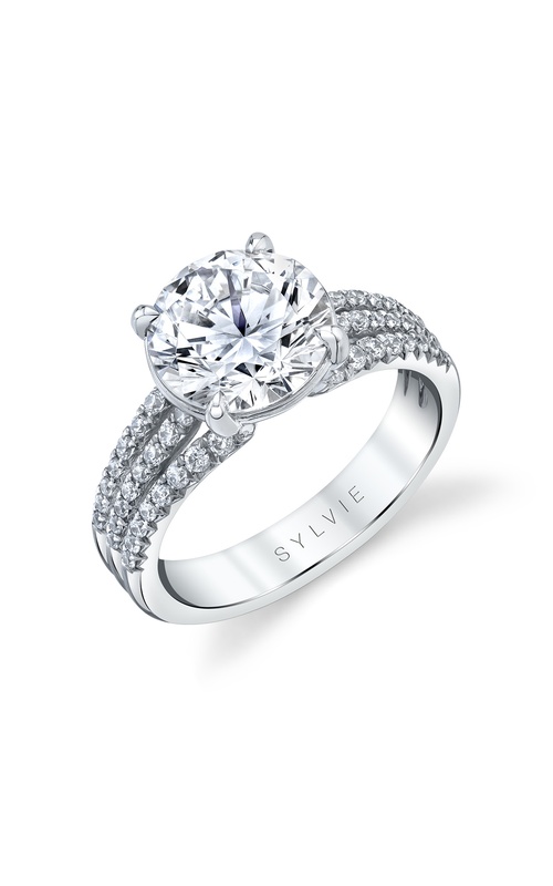 Sylvie  Engagement Ring S2132-046A4W30R