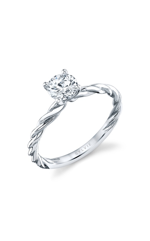 Sylvie  Engagement Ring S1975-004W12R-NODIA