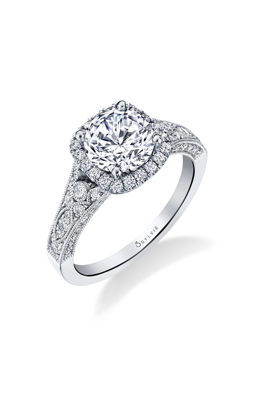 Sylvie Engagement Rings  S1409-076A4W15R