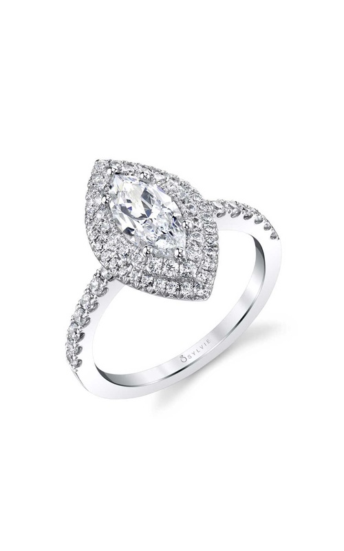 Sylvie  Engagement Ring S1086-057A4W10M