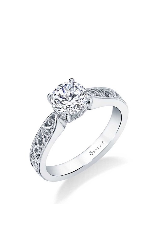 Sylvie  Engagement Ring S1716-006A4W10R
