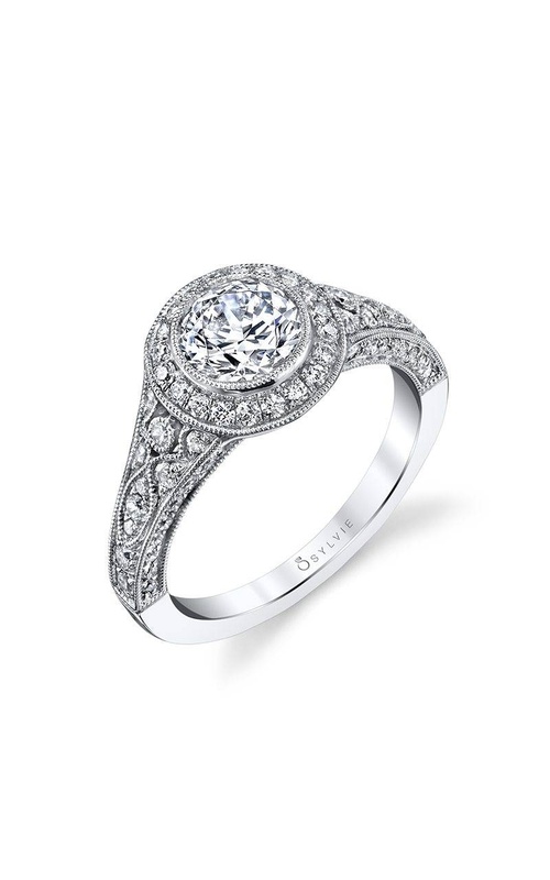 Sylvie Engagement Rings  S1317-80A4W10RR