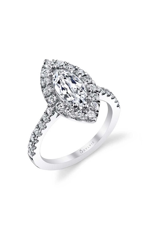 Sylvie  Engagement Ring S1199-083A4W15M