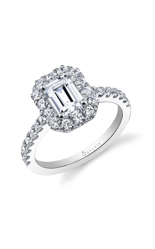 Sylvie  Engagement Ring S1199-073A4W12E