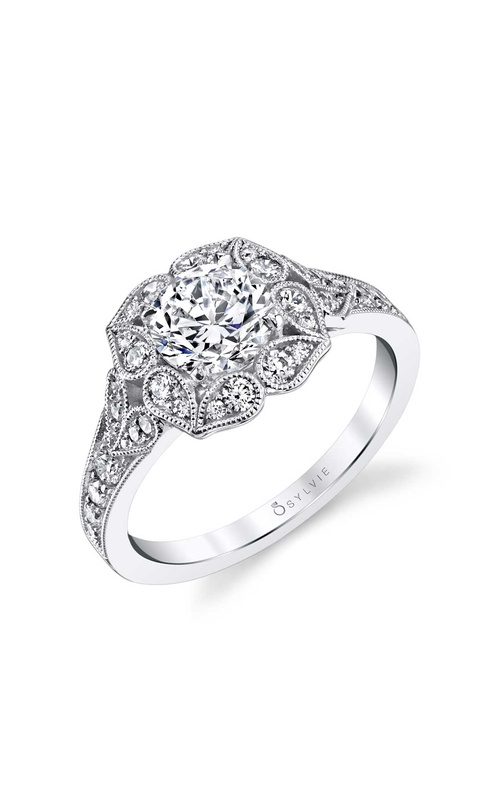 Sylvie Engagement Rings  S1399-50A4W10RC