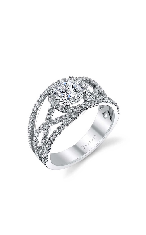 Sylvie Engagement Rings  S1138-069A4W10R