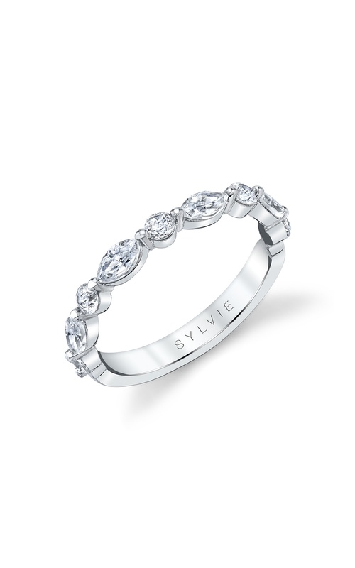 Sylvie Wedding Bands  B1P09-78A4W-ALTMQ-LGR