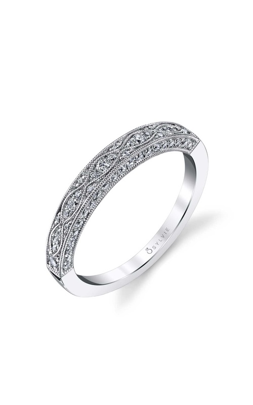Sylvie  Wedding Band BS1409-037A4W-ALL