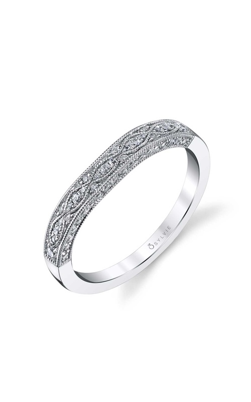 Sylvie  Wedding Band BS1272-021A4W-ALL
