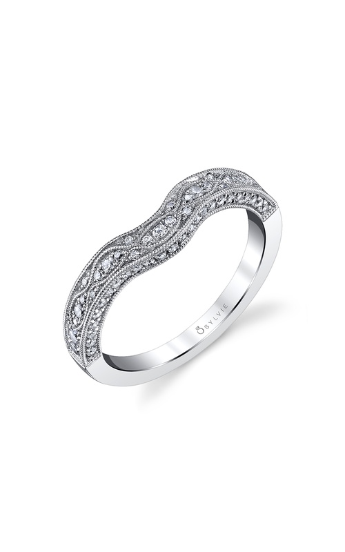 Sylvie  Wedding Band BS1317-046A4W-ALL