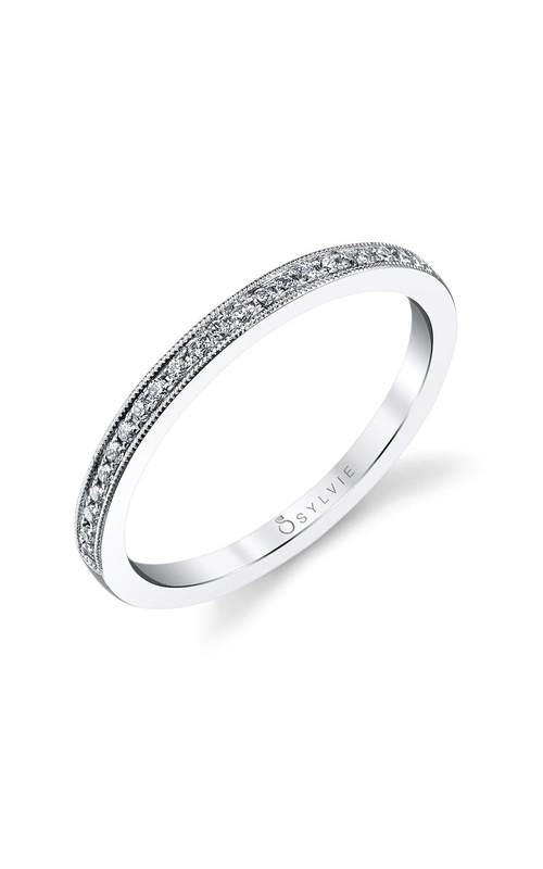 Sylvie  Wedding Band BS1085-11A4W10R