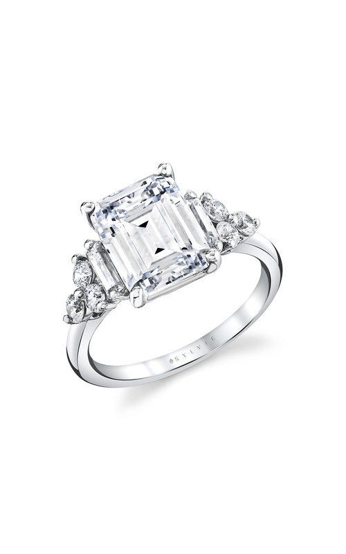 Sylvie Multi Stone Engagement Ring S2151-0564W30E