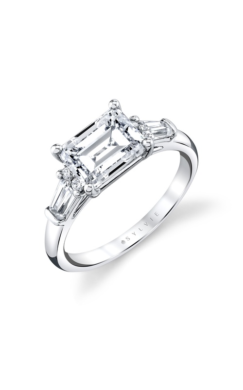 Sylvie Multi Stone Engagement Ring S3212S-57A4W20E