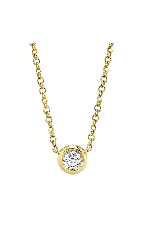 Shy Creation Diamond Bezel Necklace SC55012541