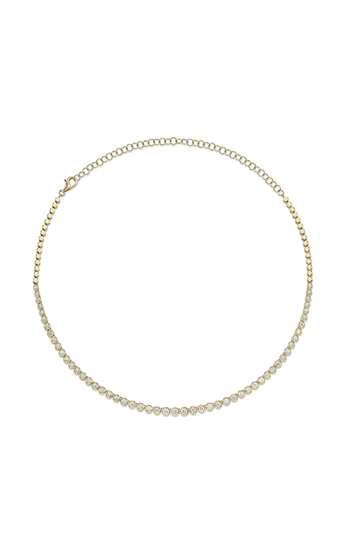 Shy Creation Diamond Bezel Tennis Necklace SC55021358V2Z18