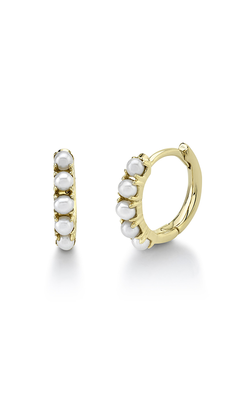 Shy Creation Cultured Pearl Huggie Earrings SC55011457