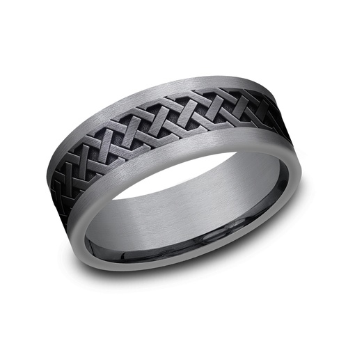 Tantalum  Wedding Band CF128361BKTGTA06 thumbnail 1
