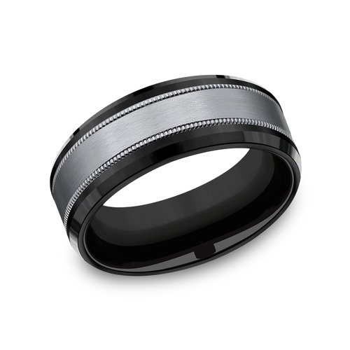 Tantalum Wedding Band  CF108013SBKTGTA06