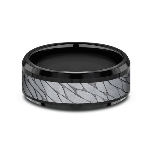 Tantalum  Wedding Band CF108815BKTGTA12.5 thumbnail 3