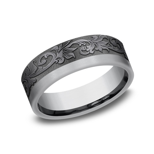Tantalum Wedding Band  025TA7391GTA06