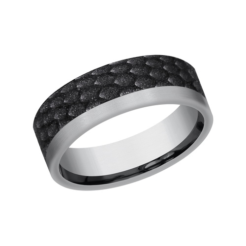 Tantalum Wedding Band  025BKT7857GTA06