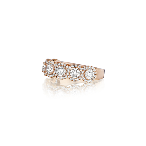 Henri Daussi  Wedding Band R25-7 E