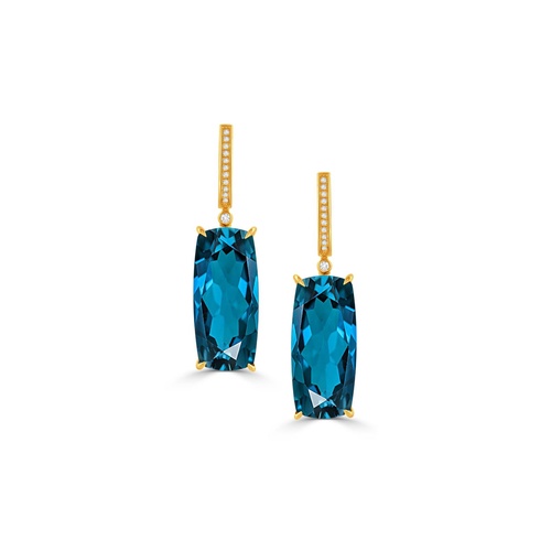 Doves by Doron Paloma London Blue Earrings E12316LBT-Y