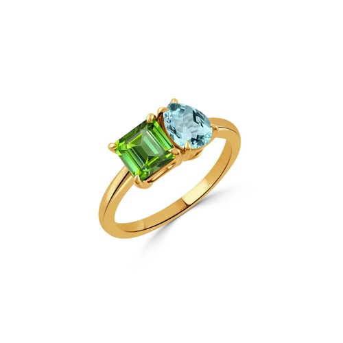 Doves by Doron Paloma Peridot Ring R11641PDBT