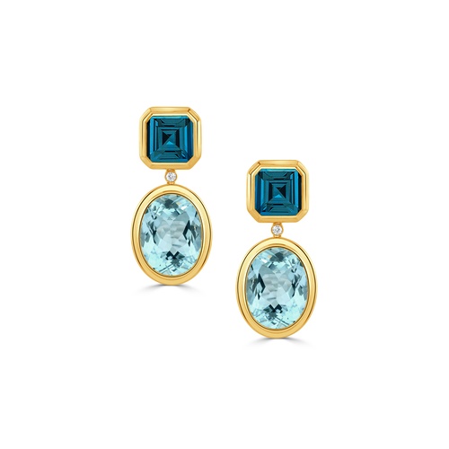 Doves by Doron Paloma London Blue Earrings E11220LBBT-Y