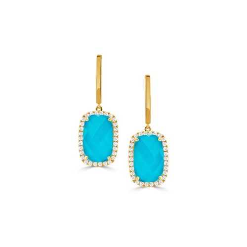 Doves by Doron Paloma St. Barths Earrings E6237TQ-Y