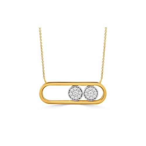 Doves by Doron Paloma Soleil Blanc Necklace N11180TT