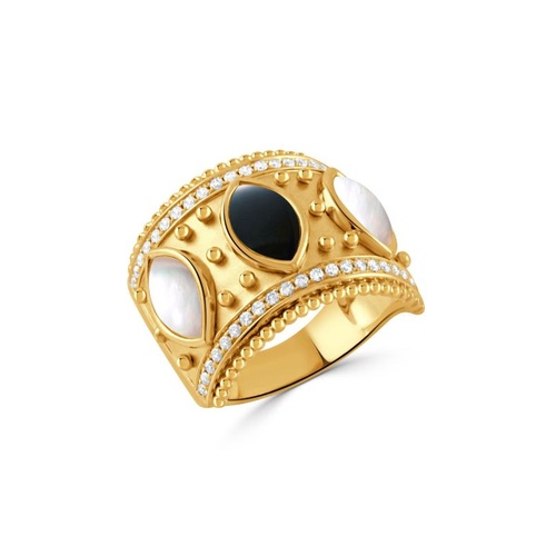 Doves by Doron Paloma Justinian Ring R11414BOMP