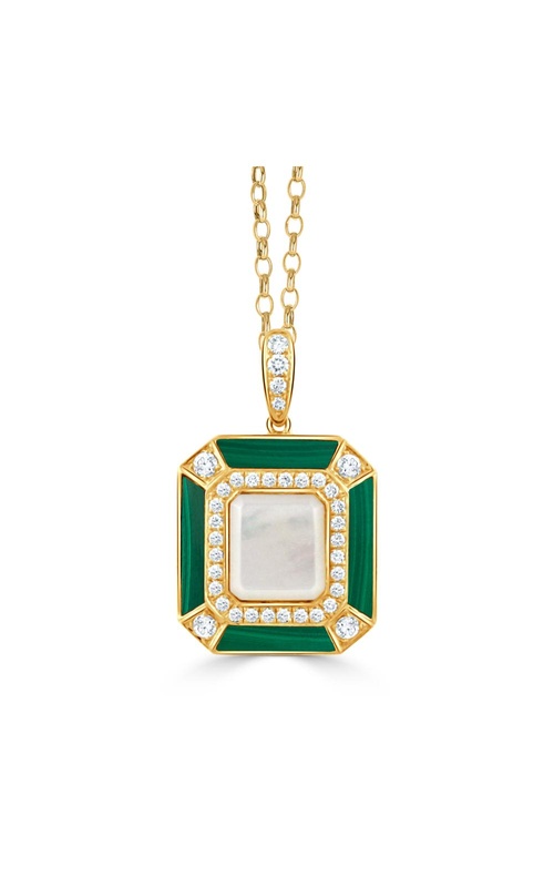 Doves by Doron Paloma Verde Necklace P8804MCMP