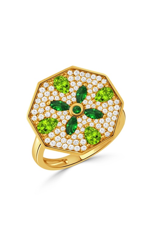 Doves by Doron Paloma Verde Ring R12207TSPD